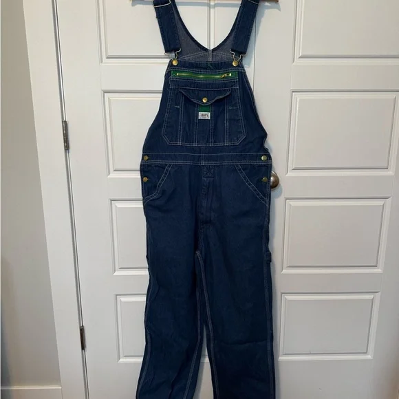 Liberty Men's Blue Denim Overalls - Picture 1 of 8